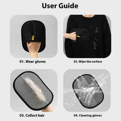 Reusable Pet Hair Remover Glove | Remove Dog & Cat Hair in Seconds