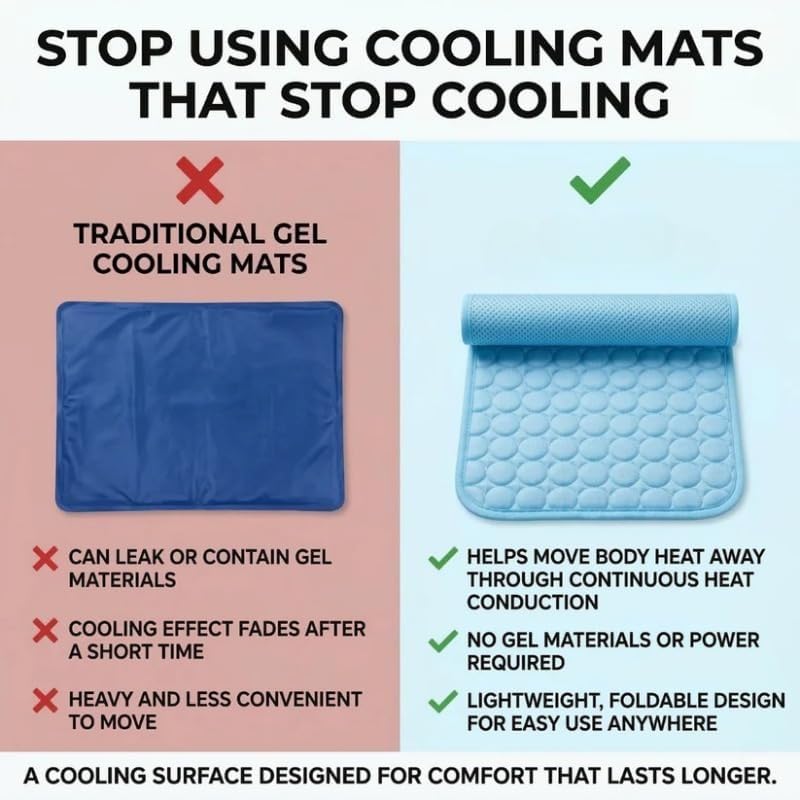 Cooling Pet Mat | Keep Your Dog & Cat Cool All Summer