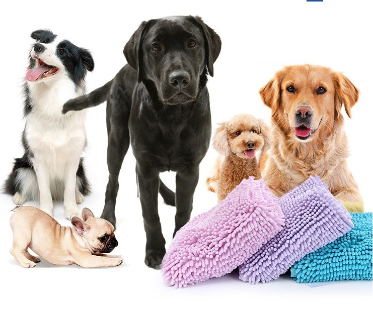 Ultra Absorbent Microfiber Pet Drying Towel | Fast Dry for Dogs & Cats