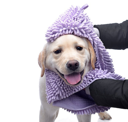 Ultra Absorbent Microfiber Pet Drying Towel | Fast Dry for Dogs & Cats